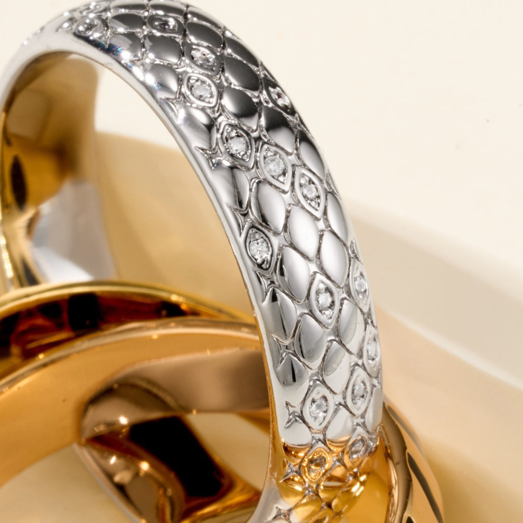 [Royal] TRINITY  RING LEOPARD PRINT