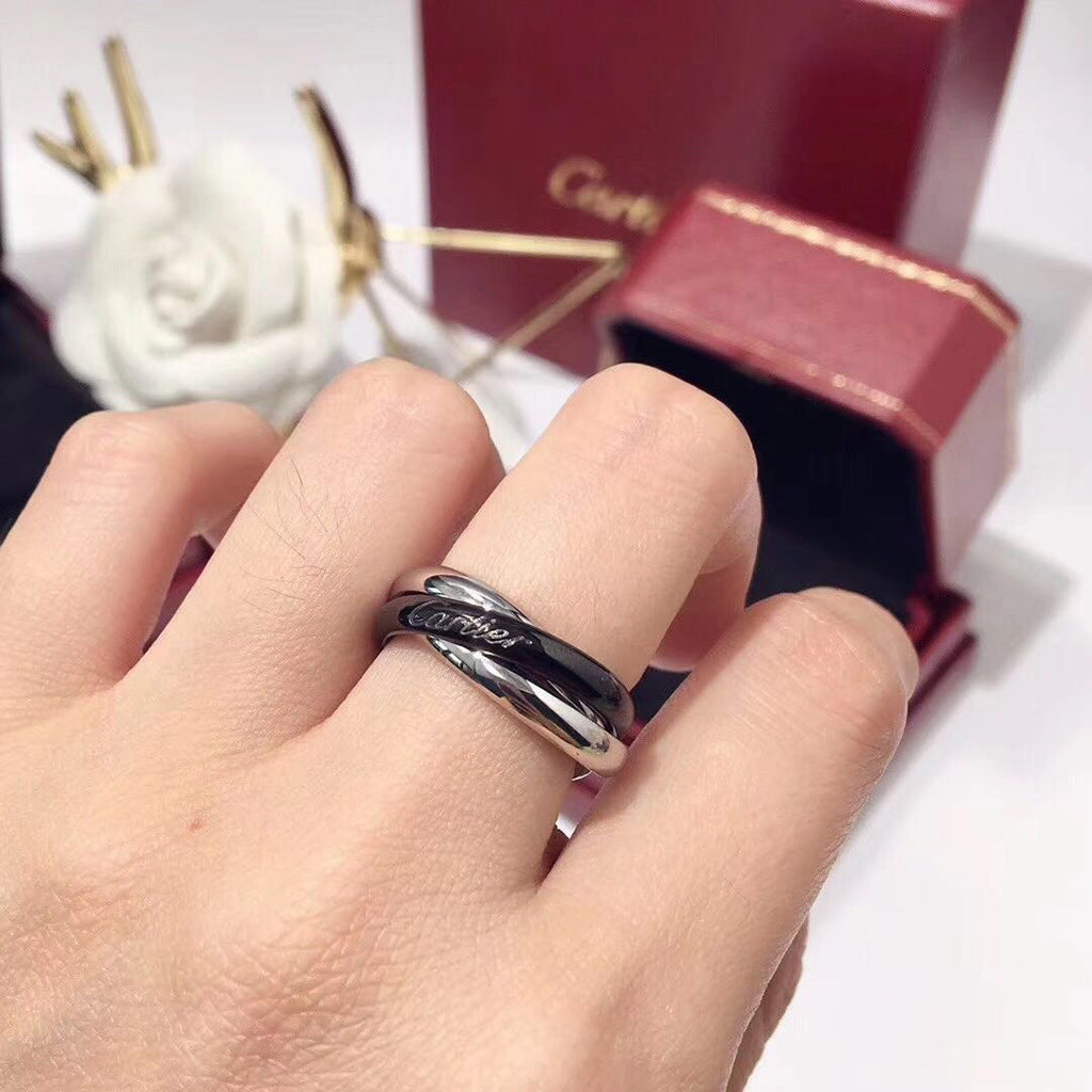 [Royal] TRINITY 3.2MM RING BLACK CERAMIC