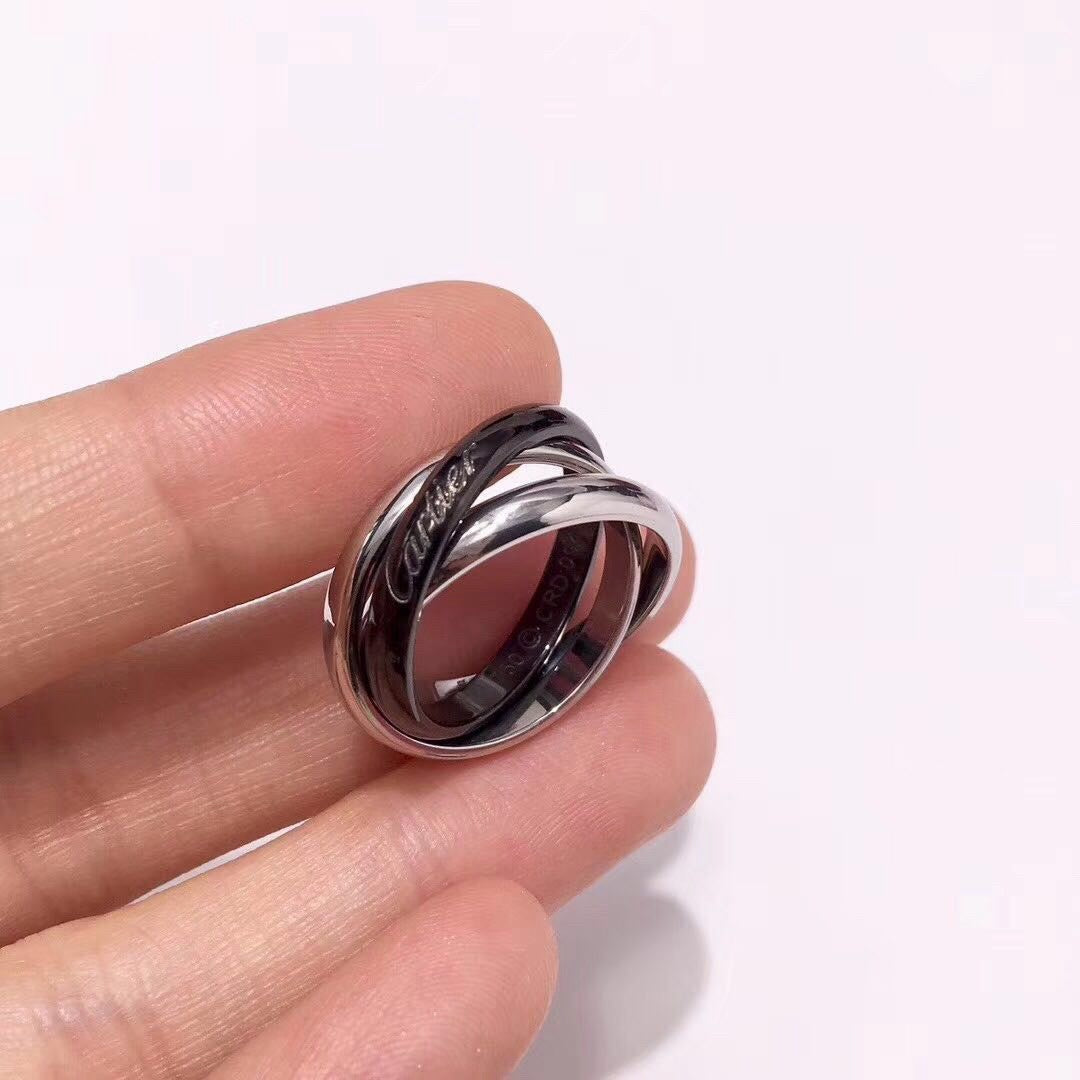 [Royal] TRINITY 3.2MM RING BLACK CERAMIC
