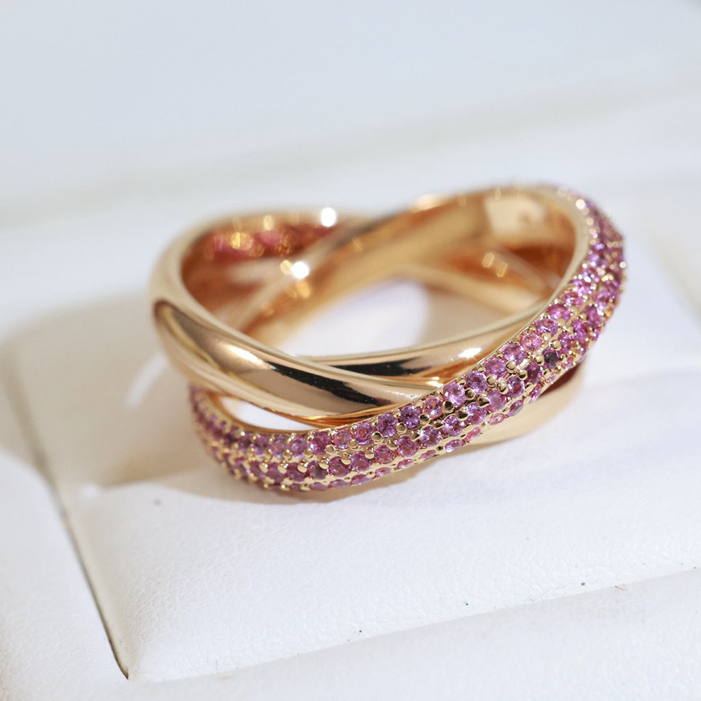 [Royal] TRINITY 3.2MM RING PINK DIAMOND