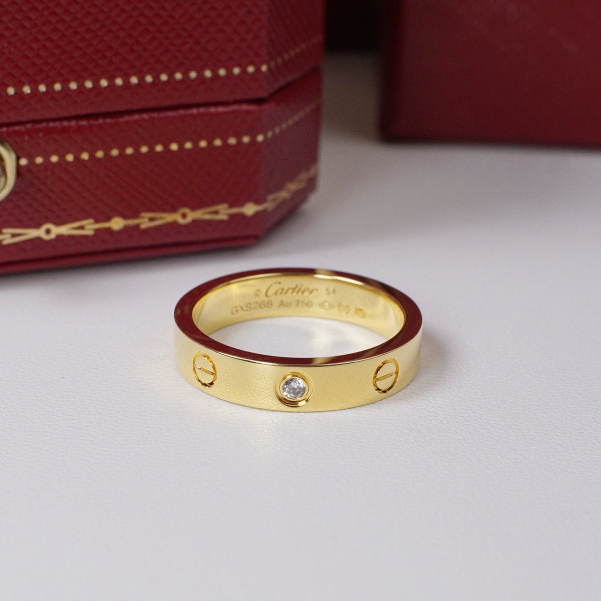 [Royal] LOVE 4MM 1 DIAMOND RING