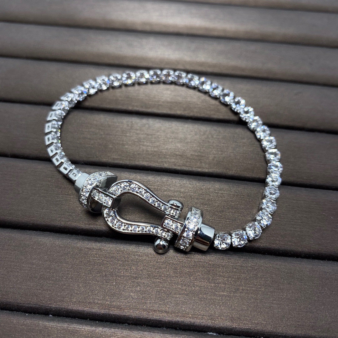 [Royal Jewellery]FORCE  HORSESHOE  DIAMOND TENNIS BRACELET