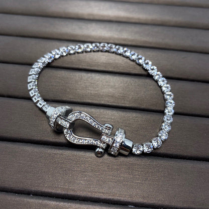 [Royal Jewellery]FORCE  HORSESHOE  DIAMOND TENNIS BRACELET