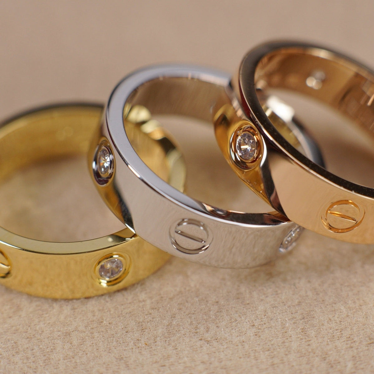 [Royal] LOVE 5.5MM 3 DIAMOND RING