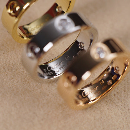 [Royal] LOVE 5.5MM 3 DIAMOND RING