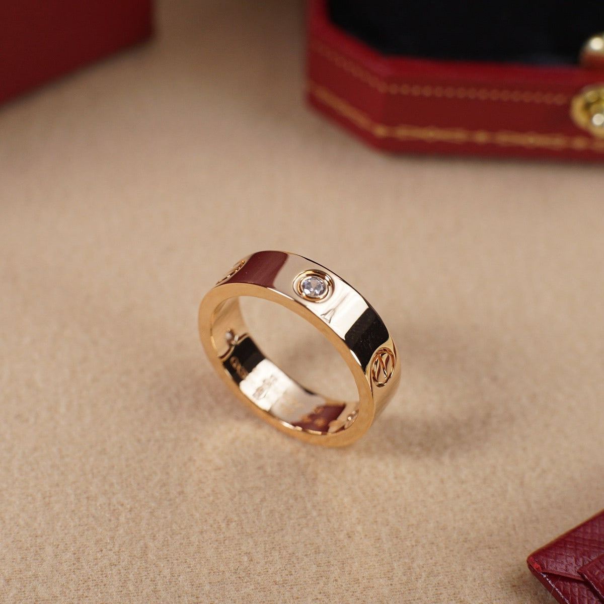 [Royal] LOVE 5.5MM 3 DIAMOND RING