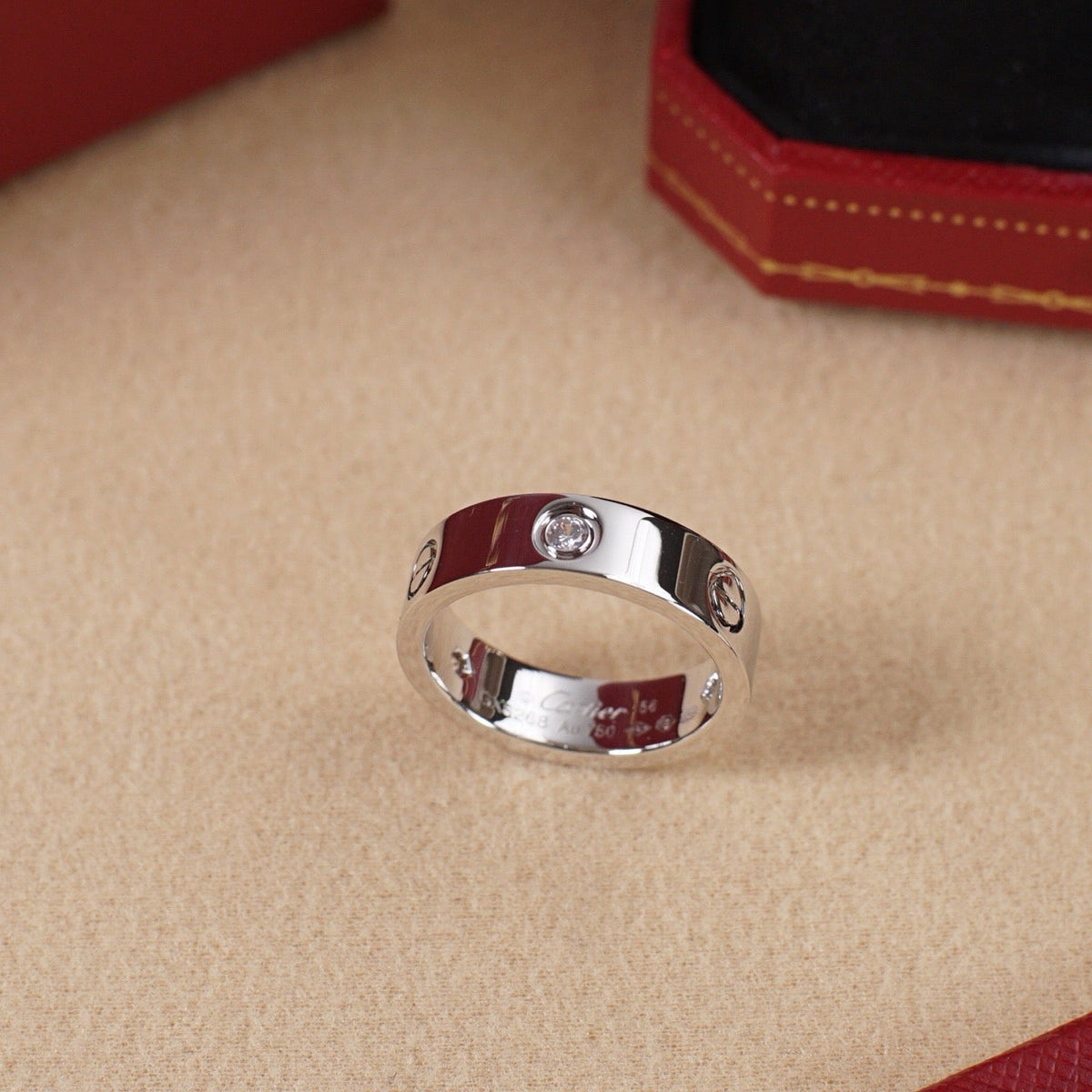 [Royal] LOVE 5.5MM 3 DIAMOND RING