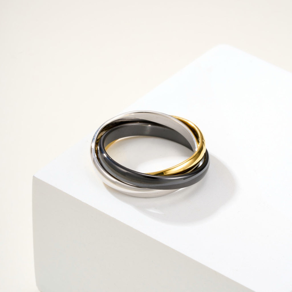 [Royal] TRINITY 3.2MM RING BLACK CERAMIC