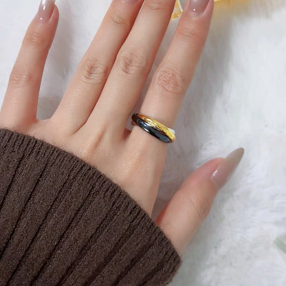 [Royal] TRINITY 3.2MM RING BLACK CERAMIC