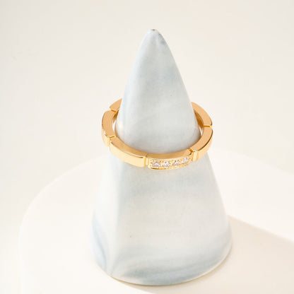 [Royal] MAILLON PANTHERE 4 DIAMOND RING