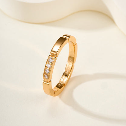 [Royal] MAILLON PANTHERE 4 DIAMOND RING