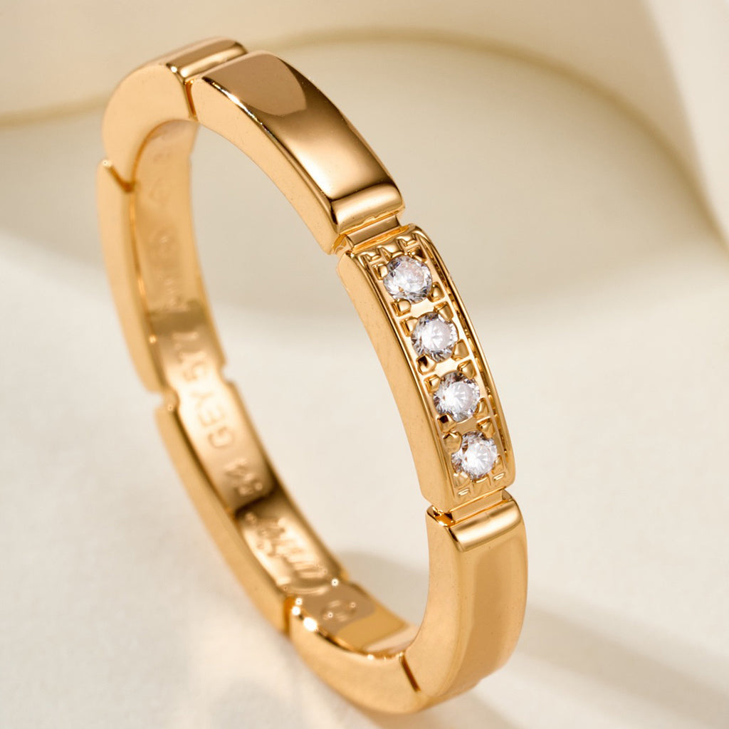 [Royal] MAILLON PANTHERE 4 DIAMOND RING