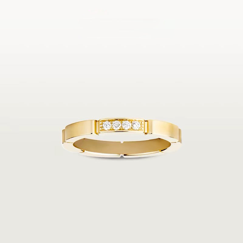 [Royal] MAILLON PANTHERE 4 DIAMOND RING