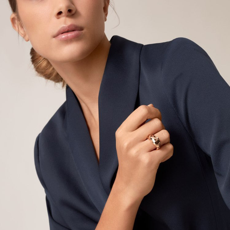 [Royal] PANTHERE SPOTTED MEDIUM RING