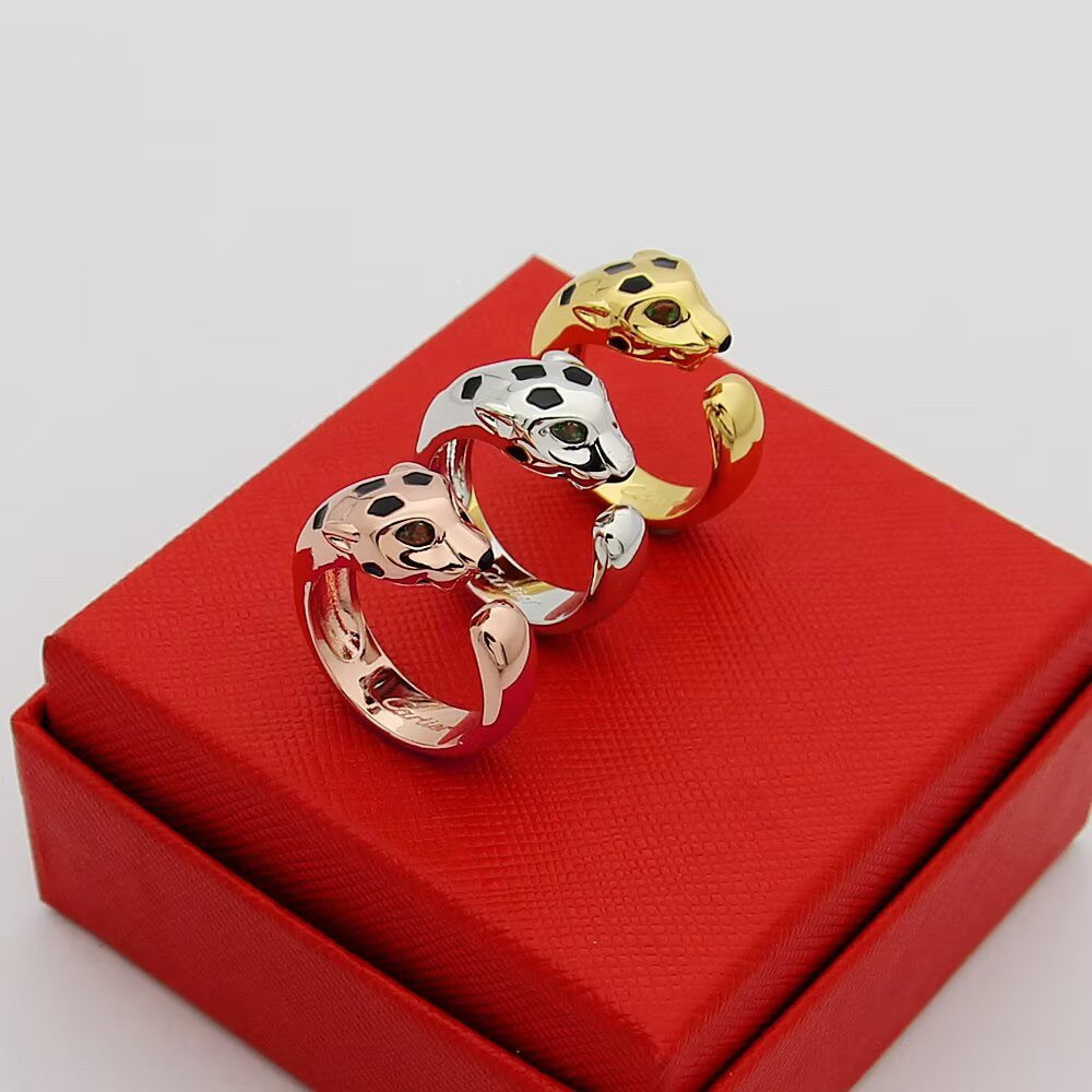 [Royal] PANTHERE SPOTTED MEDIUM RING