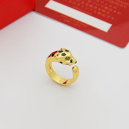 [Royal] PANTHERE SPOTTED MEDIUM RING