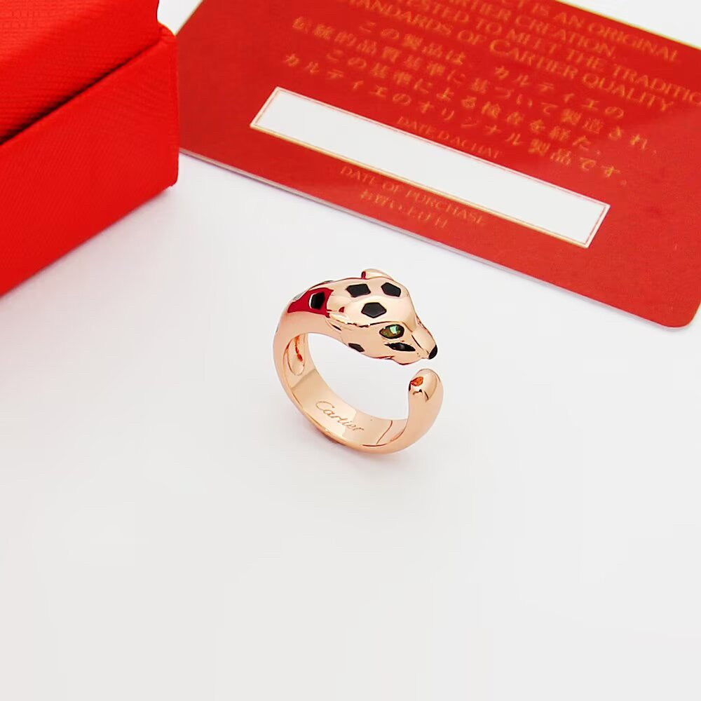 [Royal] PANTHERE SPOTTED MEDIUM RING