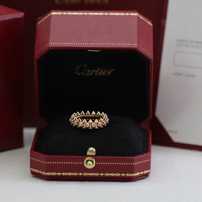 [Royal] CLASH 6.8MM DIAMOND MEDIUM RING