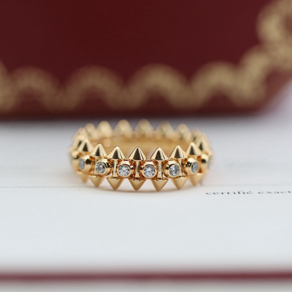[Royal] CLASH 6.8MM DIAMOND MEDIUM RING
