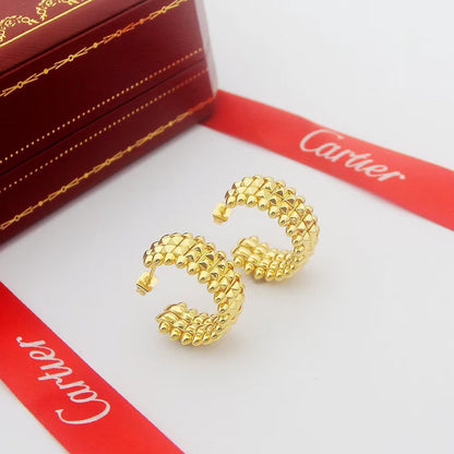 [Royal] CLASH 9.2MM DOUBLE ROW EARRINGS