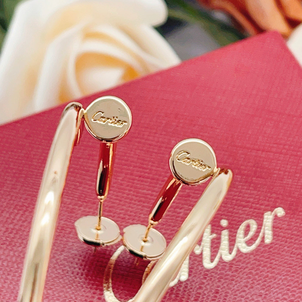 [Royal] JUSTE NO DIAMOND LARGE EARRINGS