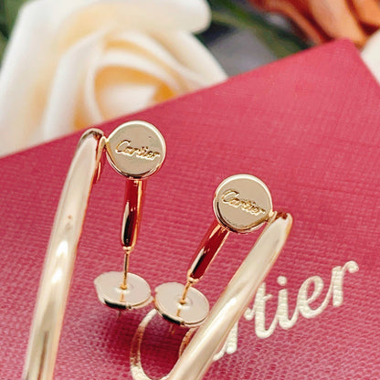 [Royal] JUSTE NO DIAMOND LARGE EARRINGS