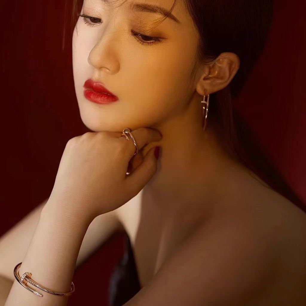 [Royal] JUSTE NO DIAMOND LARGE EARRINGS