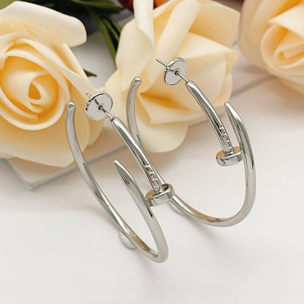 [Royal] JUSTE NO DIAMOND LARGE EARRINGS