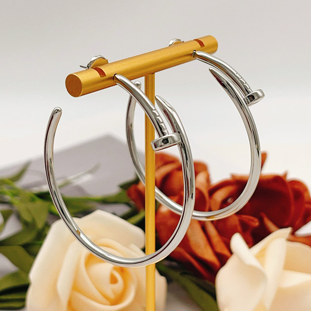 [Royal] JUSTE NO DIAMOND LARGE EARRINGS