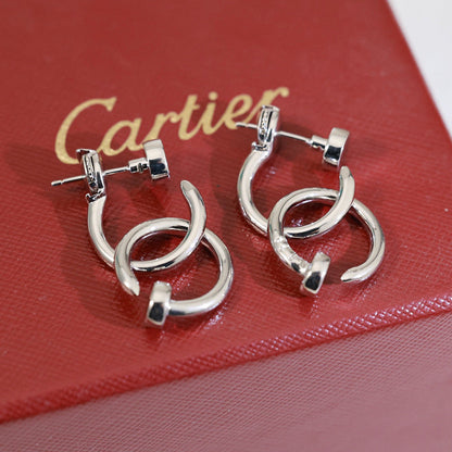 [Royal] JUSTE NO DIAMOND DOUBLE EARRINGS