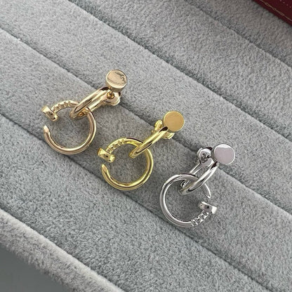 [Royal] JUSTE NO DIAMOND DOUBLE EARRINGS