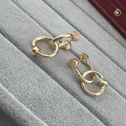 [Royal] JUSTE NO DIAMOND DOUBLE EARRINGS