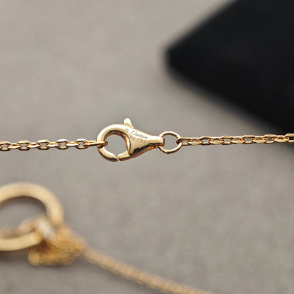 [Royal] JUSTE NECKLACE HALF DIAMOND