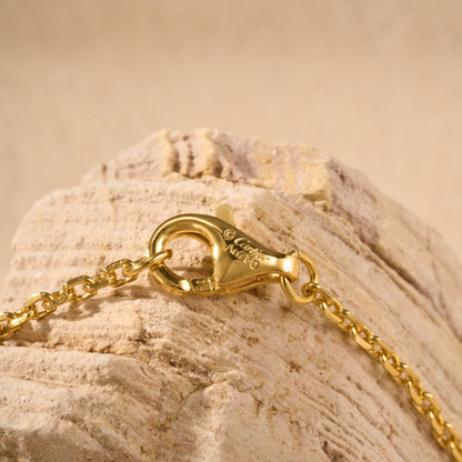 [Royal] JUSTE NECKLACE HALF DIAMOND