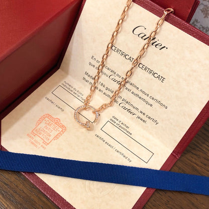 [Royal] JUSTE NECKLACE FULL DIAMONDS