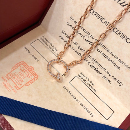 [Royal] JUSTE NECKLACE FULL DIAMONDS