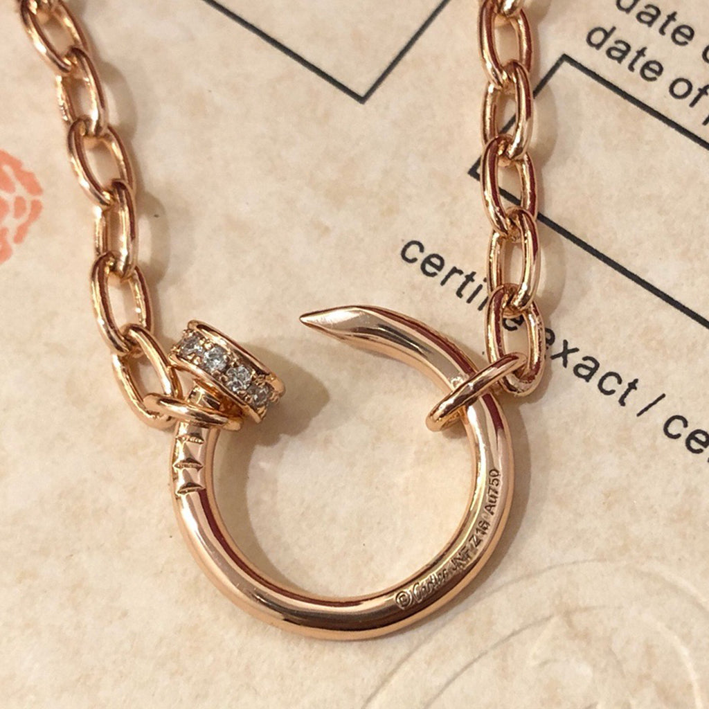 [Royal] JUSTE NECKLACE FULL DIAMONDS