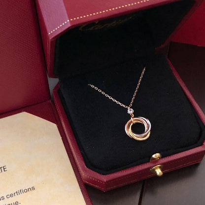 [Royal] TRINITY  NECKLACE 1 DIAMOND