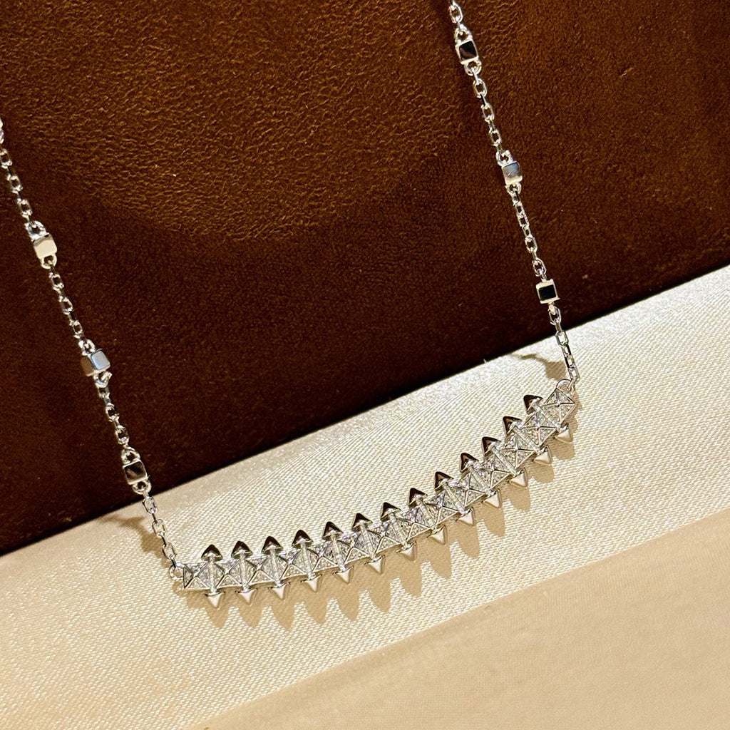 [Royal] CLASH  SMALL FULL DIAMOND NECKLACE