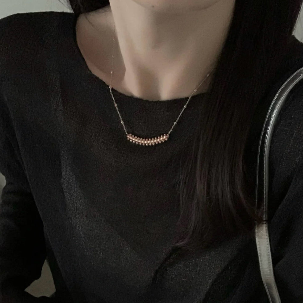 [Royal] CLASH  SMALL FULL DIAMOND NECKLACE