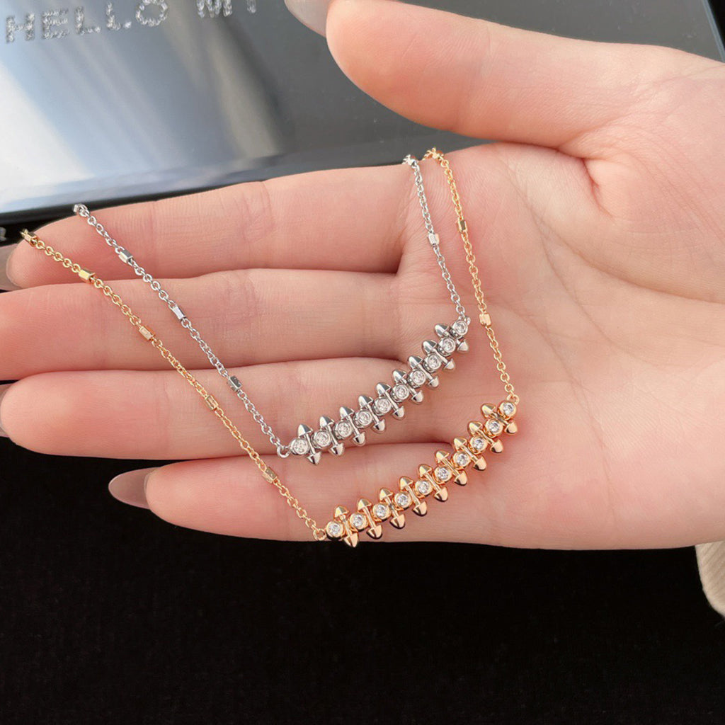 [Royal] CLASH  MEDIUM DIAMOND NECKLACE