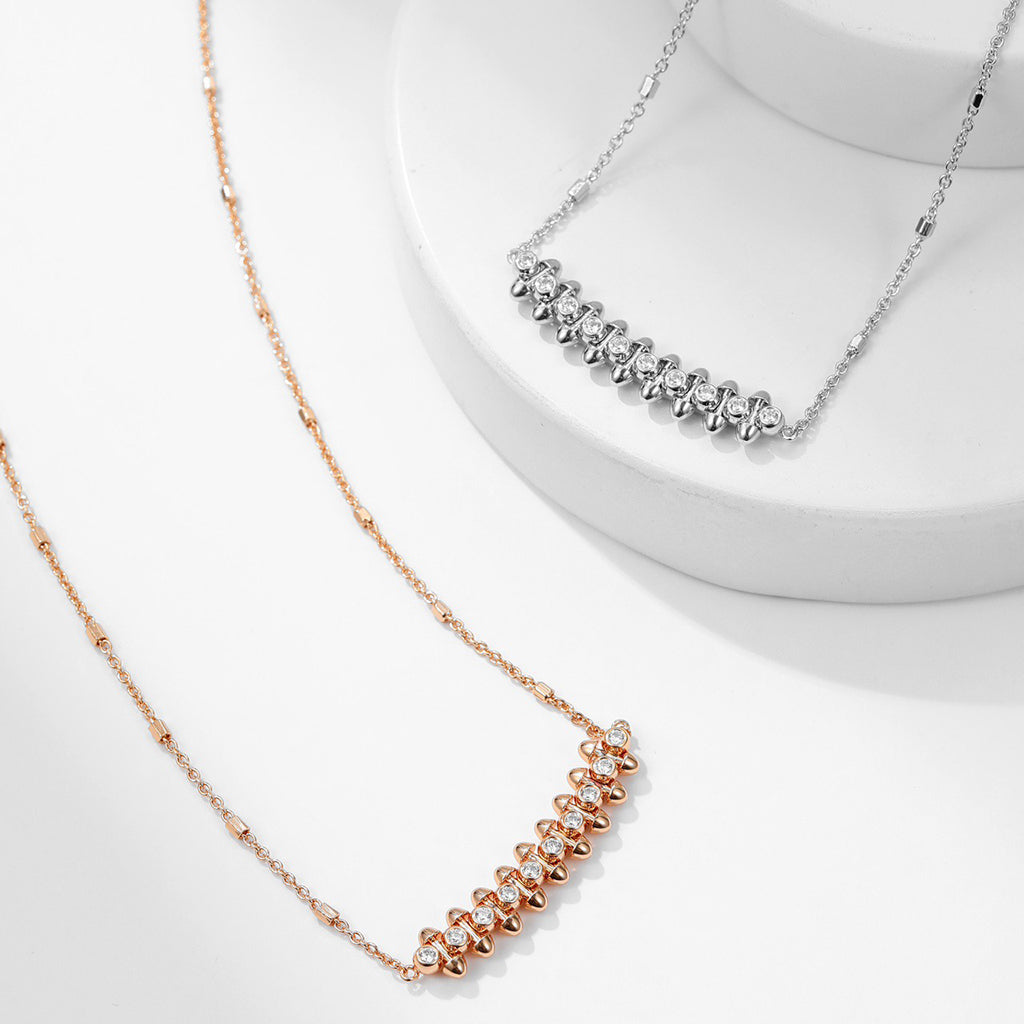 [Royal] CLASH  MEDIUM DIAMOND NECKLACE