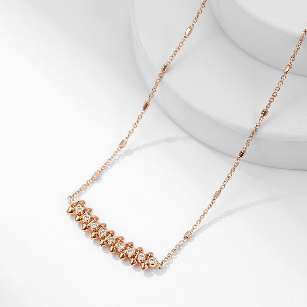 [Royal] CLASH  MEDIUM DIAMOND NECKLACE