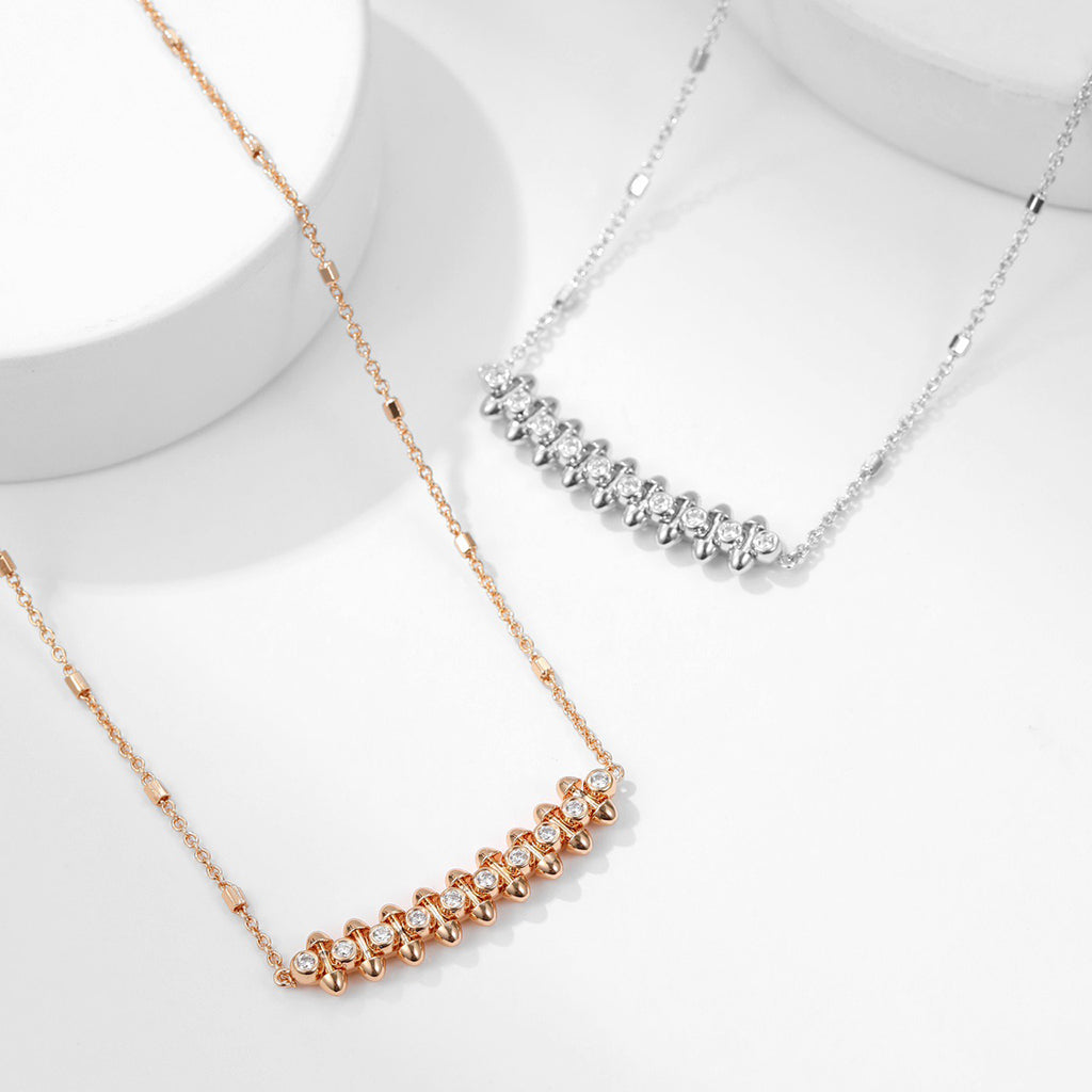 [Royal] CLASH  MEDIUM DIAMOND NECKLACE