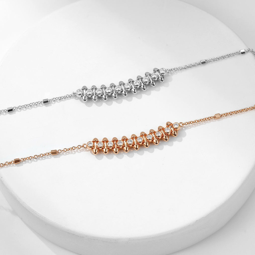 [Royal] CLASH  MEDIUM DIAMOND NECKLACE