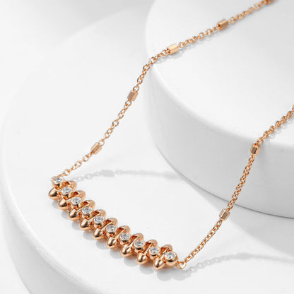 [Royal] CLASH  MEDIUM DIAMOND NECKLACE