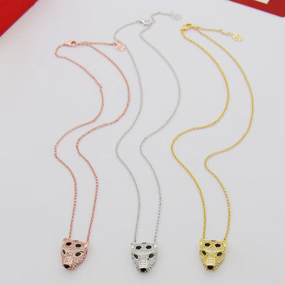 [Royal] PANTHERE FULL DIAMOND NECKLACE