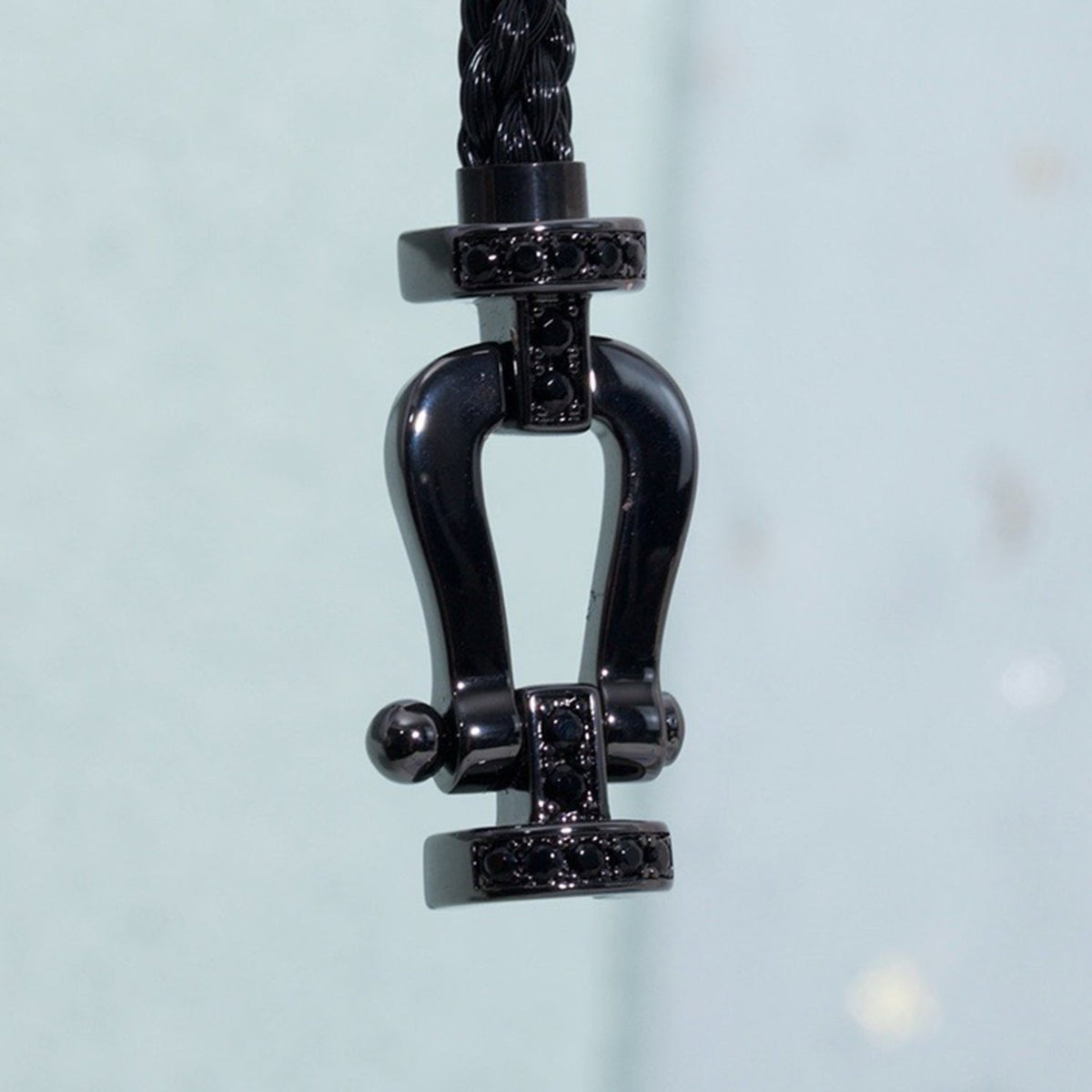 [Royal Jewellery]FORCE LARGE SERIES HORSESHOE BLACK SAMURAI BRACELET