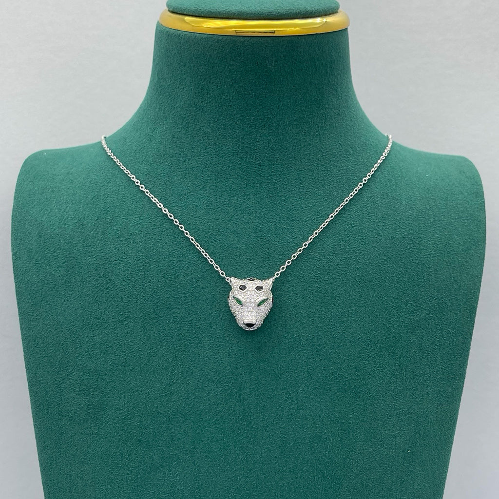 [Royal] PANTHERE FULL DIAMOND NECKLACE