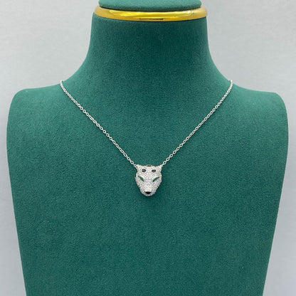 [Royal] PANTHERE FULL DIAMOND NECKLACE